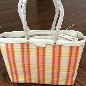 Tory Burch Perry Mesh tote- canyon flower